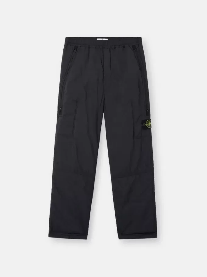 Pantaloni della tuta dalla vestibilità ampia con tasche con cerniera e imbottitura Pantaloni della tuta dalla vestibilità ampia con tasche con cerniera e imbottitura