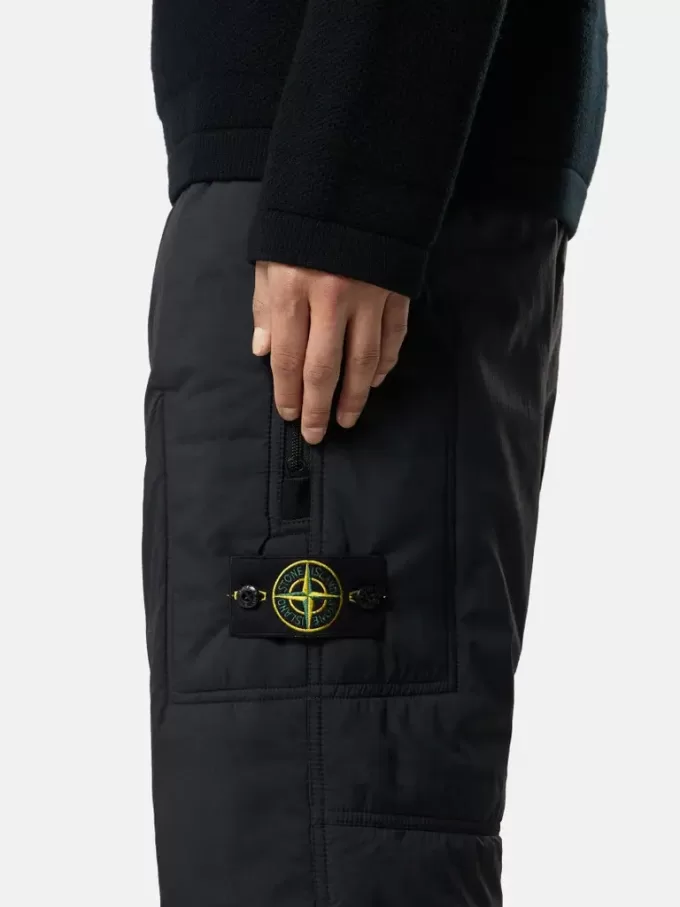 Pantaloni della tuta dalla vestibilità ampia con tasche con cerniera e imbottitura Pantaloni della tuta dalla vestibilità ampia con tasche con cerniera e imbottitura