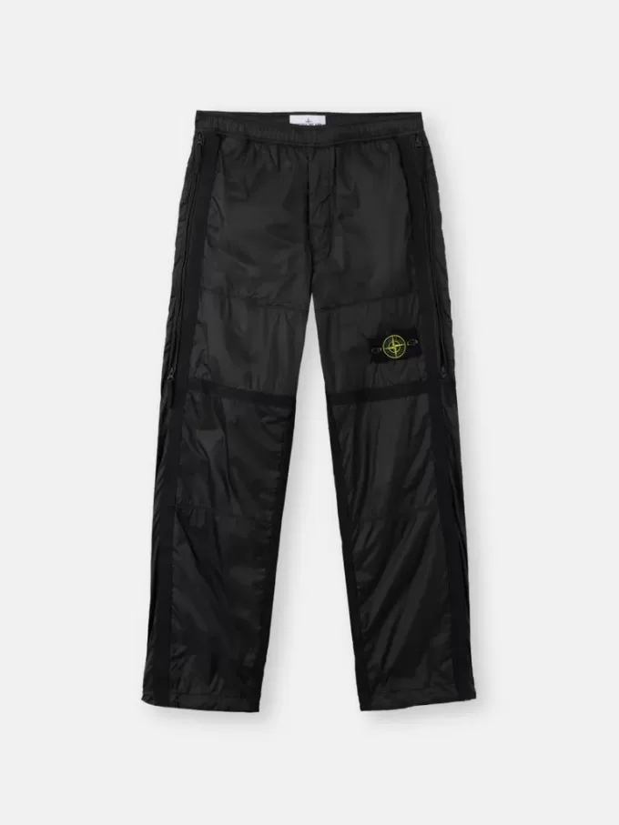 Pantaloni della tuta dalla vestibilità ampia con tasche con cerniera e polsini regolabili Pantaloni della tuta dalla vestibilità ampia con tasche con cerniera e polsini regolabili