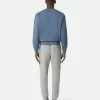 Pantaloni della tuta slim fit con tasche e coulisse in vita Pantaloni della tuta slim fit con tasche e coulisse in vita