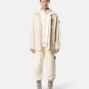 Parka corto con fodera removibile e toppe sui gomiti.