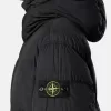 Parka imbottito con cappuccio e protezione antivento Parka imbottito con cappuccio e protezione antivento