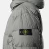 Parka imbottito con cappuccio e protezione antivento Parka imbottito con cappuccio e protezione antivento