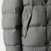 Parka imbottito con cappuccio e protezione antivento Parka imbottito con cappuccio e protezione antivento