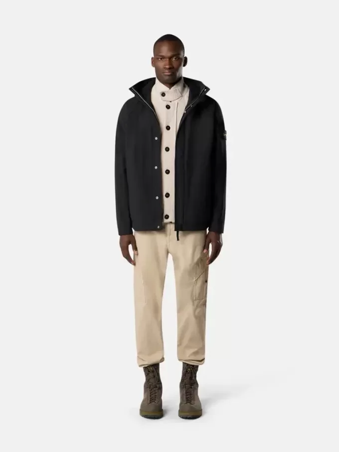 Parka leggero con cappuccio e membrana resistente alle intemperie Parka leggero con cappuccio e membrana resistente alle intemperie