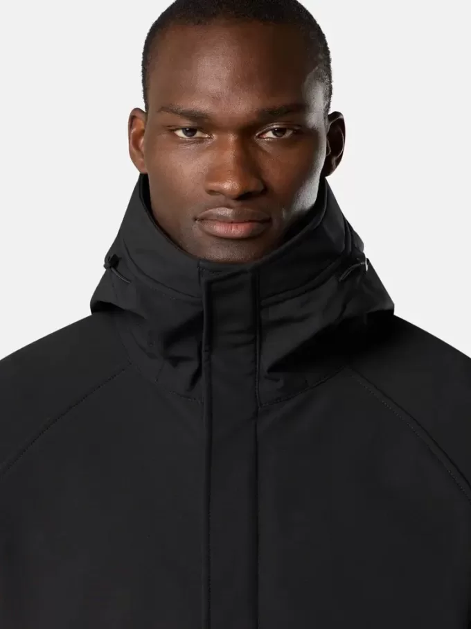 Parka leggero con cappuccio e membrana resistente alle intemperie Parka leggero con cappuccio e membrana resistente alle intemperie