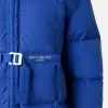Piumino con cappuccio, tasche antiscivolo e con bottoni a pressione Piumino con cappuccio, tasche antiscivolo e con bottoni a pressione