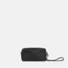 Pochette imbottita con cerniera, tasche e tracolla Pochette imbottita con cerniera, tasche e tracolla