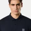 Polo a maniche corte con patch Compass Polo a maniche corte con patch Compass