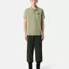 Polo slim fit a maniche corte con dettagli a righe