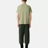 Polo slim fit a maniche corte con dettagli a righe