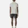 Polo slim fit a maniche corte con dettagli a righe