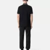 Polo slim fit a maniche corte con dettagli a righe