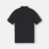 Polo slim fit a maniche corte con toppa Compass