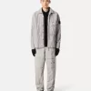Polo slim fit a maniche lunghe con dettagli a righe