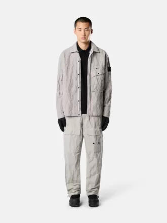 Polo slim fit a maniche lunghe con dettagli a righe