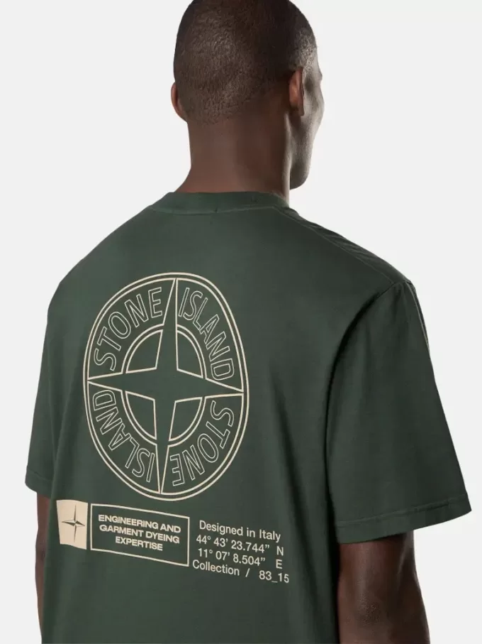 T-shirt a maniche corte dal taglio regolare con stampa “Industrial”