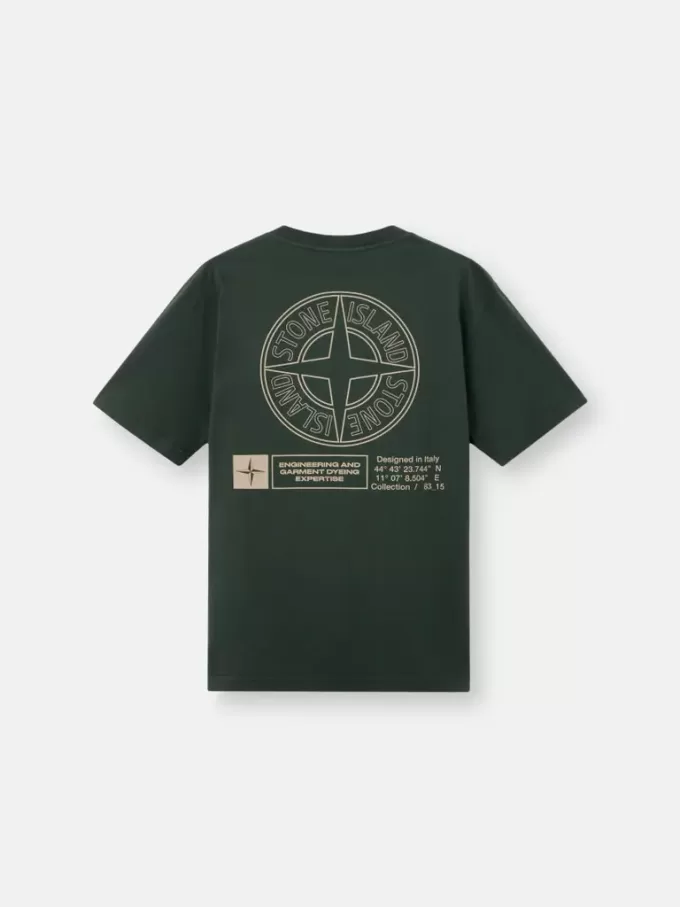 T-shirt a maniche corte dal taglio regolare con stampa “Industrial”