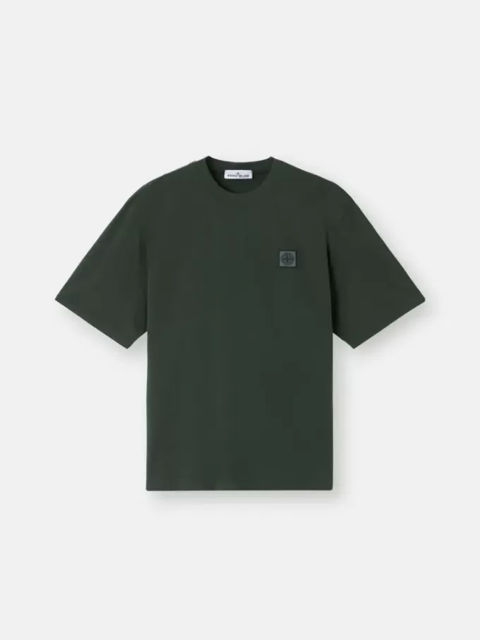 T-shirt a maniche corte dalla vestibilità regolare con patch Compass
