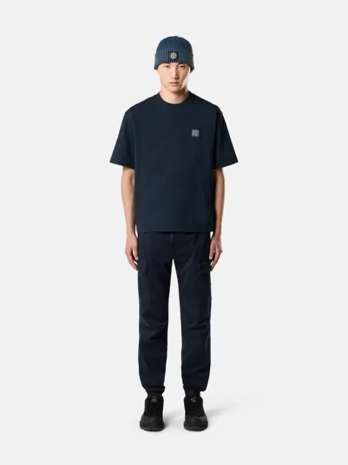 T-shirt a maniche corte dalla vestibilità regolare con patch Compass T-shirt a maniche corte dalla vestibilità regolare con patch Compass