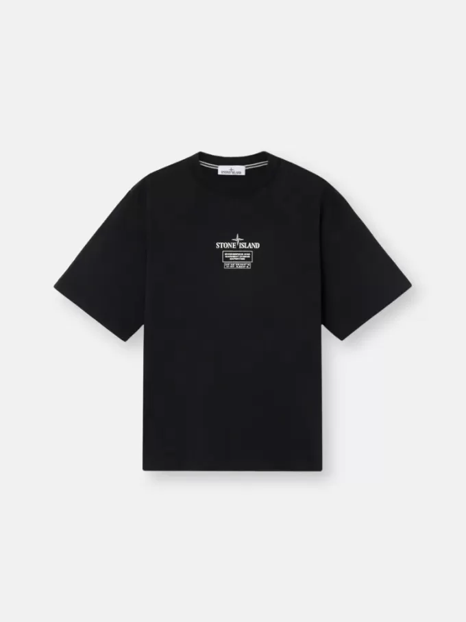 T-shirt a maniche corte dalla vestibilità regolare con stampa “02 Industrial Logos”. T-shirt a maniche corte dalla vestibilità regolare con stampa “02 Industrial Logos”.