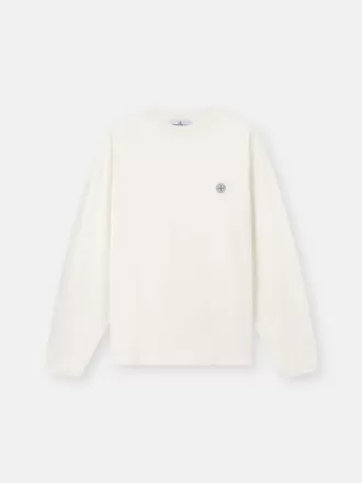 T-shirt a maniche lunghe dalla vestibilità regolare con toppa Compass tono su tono. T-shirt a maniche lunghe dalla vestibilità regolare con toppa Compass tono su tono.