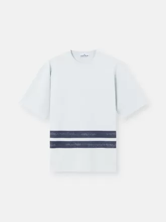 t shirt oversize a maniche corte con bande stampate 1 1 330x440 - T-shirt oversize a maniche corte con bande stampate