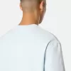 T-shirt oversize a maniche corte con bande stampate