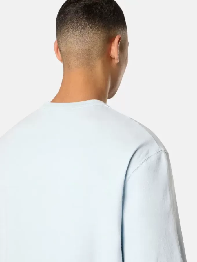 T-shirt oversize a maniche corte con bande stampate