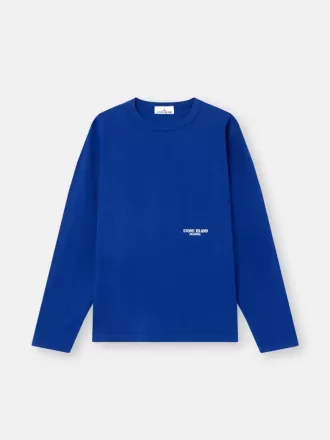 T-shirt oversize a maniche lunghe con ricamo Marina T-shirt oversize a maniche lunghe con ricamo Marina