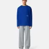 T-shirt oversize a maniche lunghe con ricamo Marina T-shirt oversize a maniche lunghe con ricamo Marina