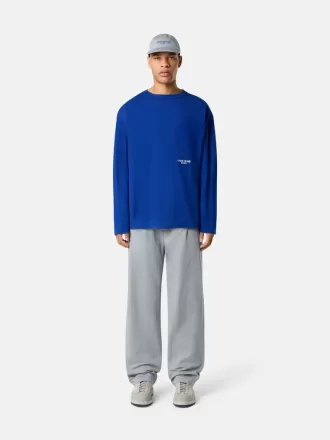 T-shirt oversize a maniche lunghe con ricamo Marina T-shirt oversize a maniche lunghe con ricamo Marina
