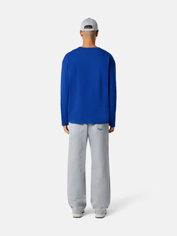 T-shirt oversize a maniche lunghe con ricamo Marina T-shirt oversize a maniche lunghe con ricamo Marina