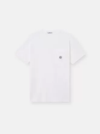 T-shirt slim fit a maniche corte con patch Compass T-shirt slim fit a maniche corte con patch Compass