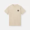 T-shirt slim fit a maniche corte con patch Compass T-shirt slim fit a maniche corte con patch Compass