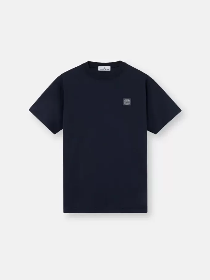 T-shirt slim fit a maniche corte con patch Compass T-shirt slim fit a maniche corte con patch Compass