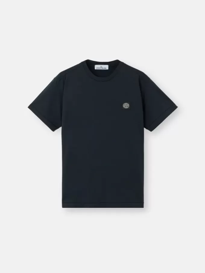 T-shirt slim fit a maniche corte con patch Compass T-shirt slim fit a maniche corte con patch Compass
