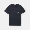 T-shirt slim fit a maniche corte con patch Compass T-shirt slim fit a maniche corte con patch Compass