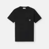 T-shirt slim fit a maniche corte con patch Compass T-shirt slim fit a maniche corte con patch Compass