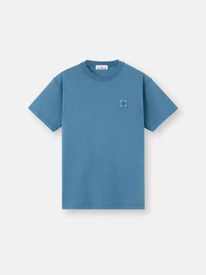 T-shirt slim fit a maniche corte con patch Compass T-shirt slim fit a maniche corte con patch Compass