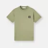 T-shirt slim fit a maniche corte con patch Compass T-shirt slim fit a maniche corte con patch Compass