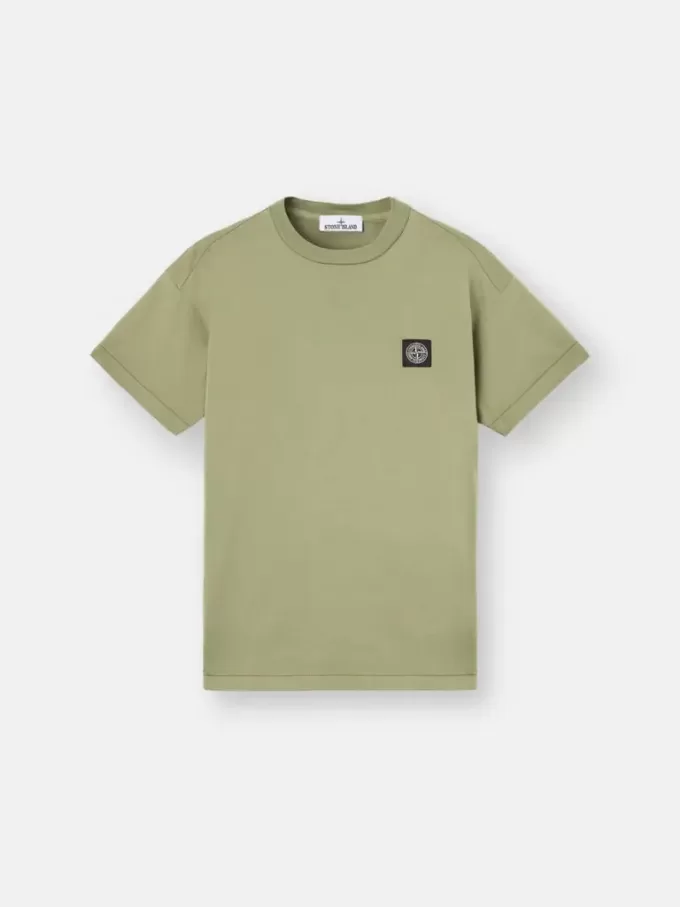 T-shirt slim fit a maniche corte con patch Compass T-shirt slim fit a maniche corte con patch Compass