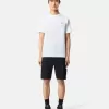T-shirt slim fit a maniche corte con patch Compass