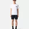 T-shirt slim fit a maniche corte con patch Compass T-shirt slim fit a maniche corte con patch Compass