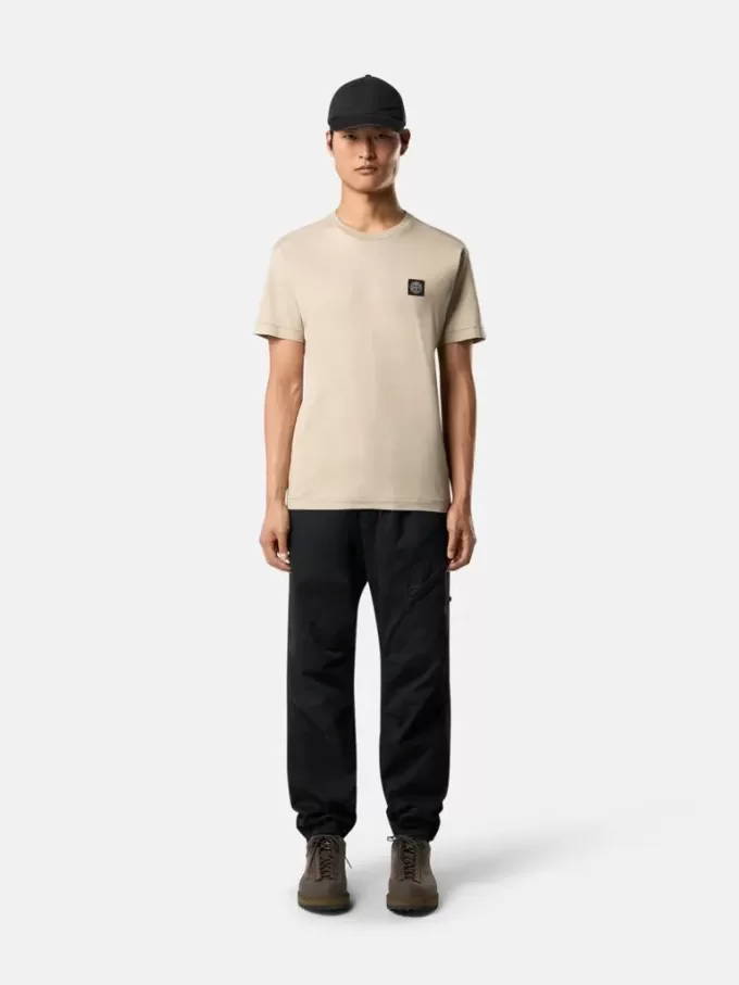 T-shirt slim fit a maniche corte con patch Compass T-shirt slim fit a maniche corte con patch Compass