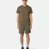T-shirt slim fit a maniche corte con patch Compass T-shirt slim fit a maniche corte con patch Compass