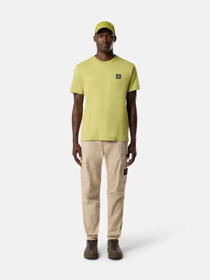 T-shirt slim fit a maniche corte con patch Compass T-shirt slim fit a maniche corte con patch Compass