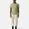 T-shirt slim fit a maniche corte con patch Compass T-shirt slim fit a maniche corte con patch Compass