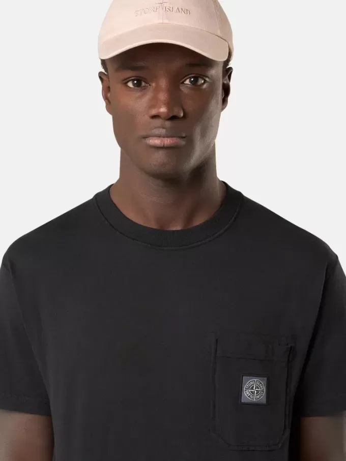 T-shirt slim fit a maniche corte con patch Compass T-shirt slim fit a maniche corte con patch Compass