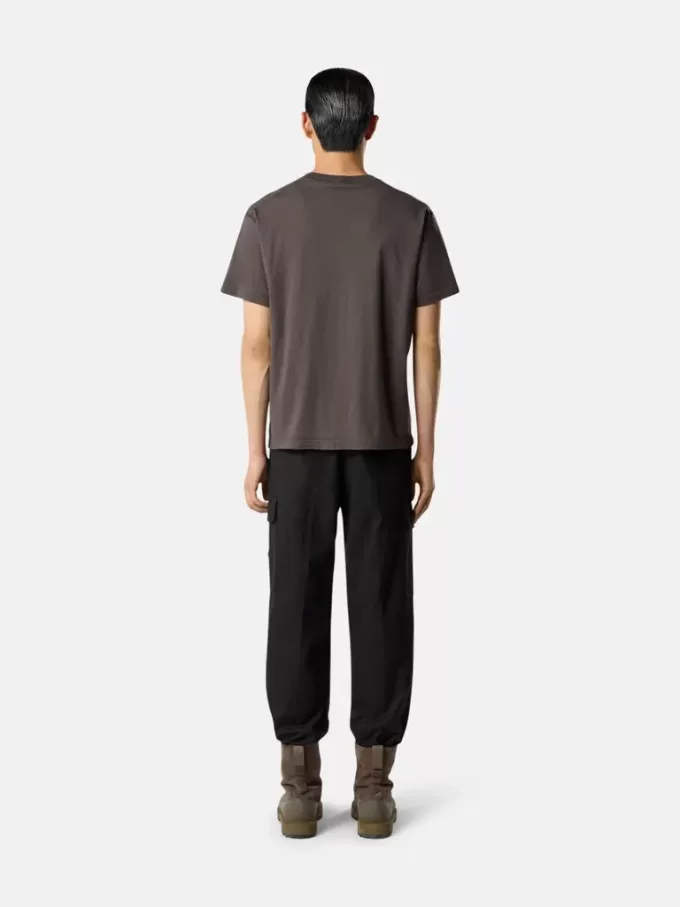 T-shirt slim fit a maniche corte con patch Compass T-shirt slim fit a maniche corte con patch Compass
